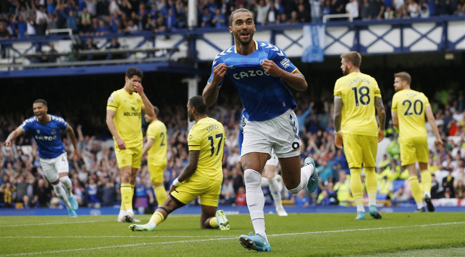 Dominic-Calvert-Lewin-celebrates-scoring-for-Everton-in-their-defeat-to-Brentford