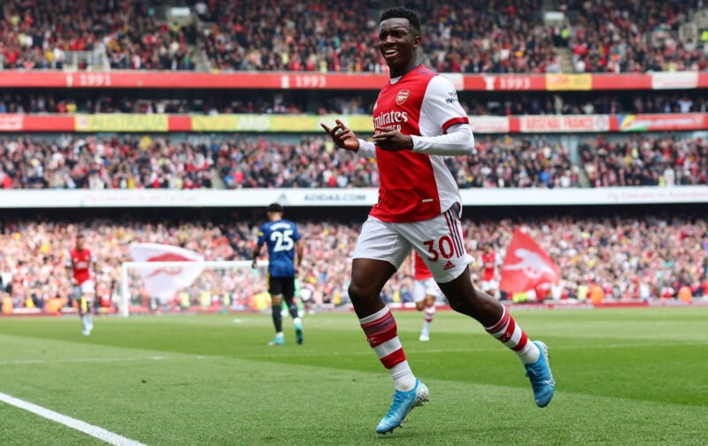 Arsenal forward Eddie Nketiah of interest to Crystal Palace