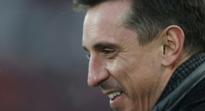 Neville names Arsenal man as most surprising player this season