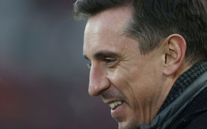 Image for Gary Neville slams Arsenal star Granit Xhaka after post-match comments