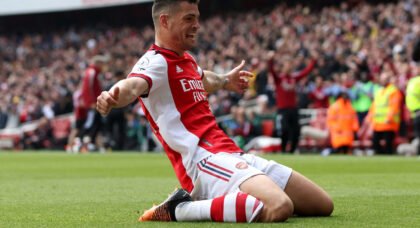 Granit Xhaka the unexpected unsung hero in Arsenal’s top four surge