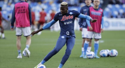 Di Marzio: Arsenal target Victor Osimhen could cost “£100m”
