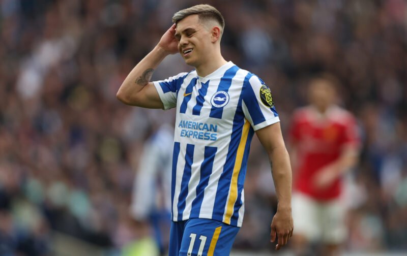 Arsenal to rival Chelsea for Brighton star in January