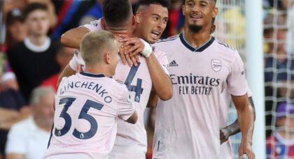 Saliba stars in Arsenal’s opening victory over Palace