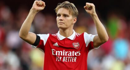 Odegaard responds to claims Arsenal are under pressure