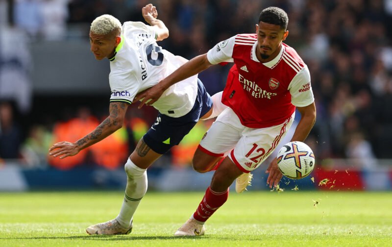 Saliba confirms Arsenal contract talks