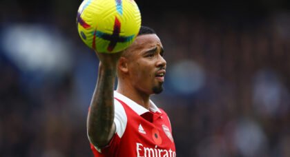 Arsenal offered boost as Gabriel Jesus issues injury update