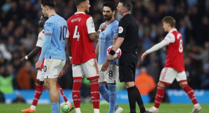 Match Officials Confirmed For Manchester City Clash
