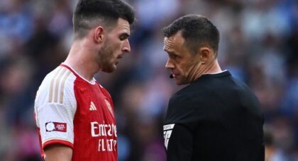 Newcastle United v Arsenal Match Officials Confirmed