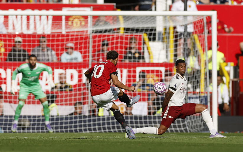 Image for One-nil to the Arsenal with Raya the difference at Old Trafford