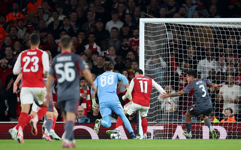 Image for Gunners secure second UCL win with hard-fought victory